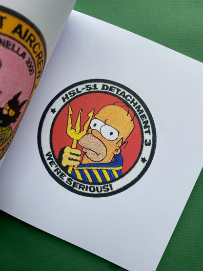 Bootleg Patches from The Military & Scouting Book by Damn Pet Shop