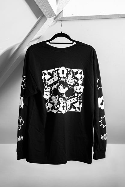 What Mood Black Long Sleeve by Bearcubs