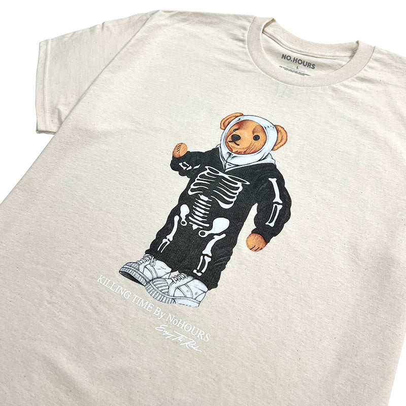 Johnny Bear Natural Tee by No Hours