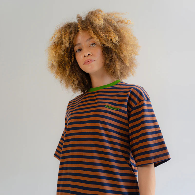 LEFTOVERS STRIPE TEE by NO HOURS