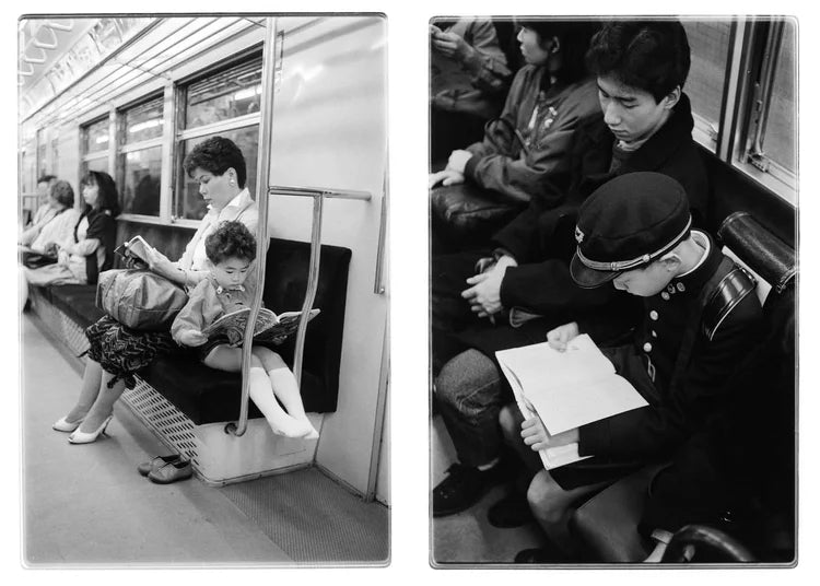 Lionel Derimais — Tokyo Subway 1987 Photography Zine by Cafe Royal