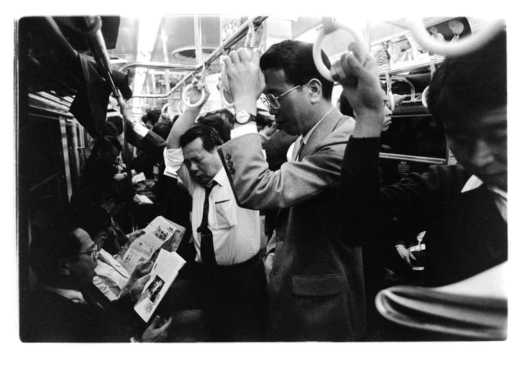 Lionel Derimais — Tokyo Subway 1987 Photography Zine by Cafe Royal