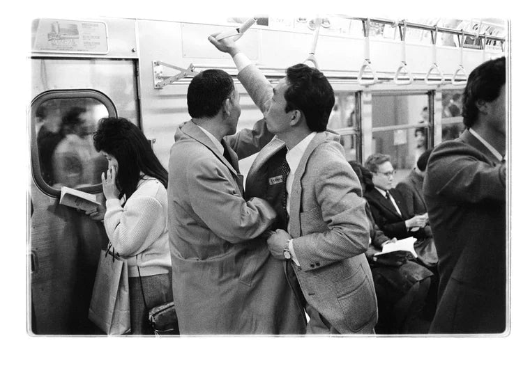 Lionel Derimais — Tokyo Subway 1987 Photography Zine by Cafe Royal
