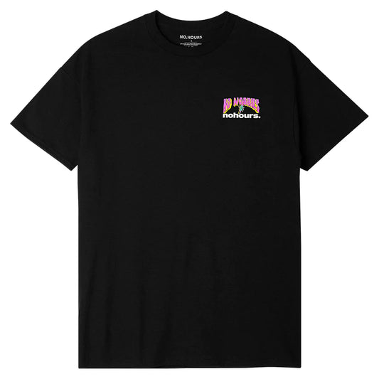 NO WORRIES BLACK TEE by NO HOURS