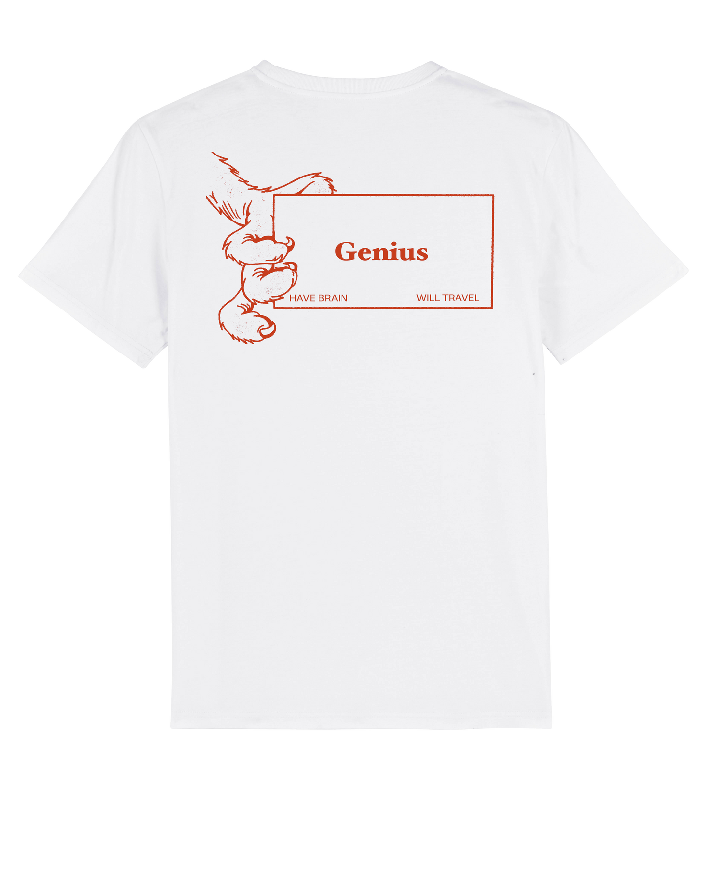 Genius White Tee by Family Store