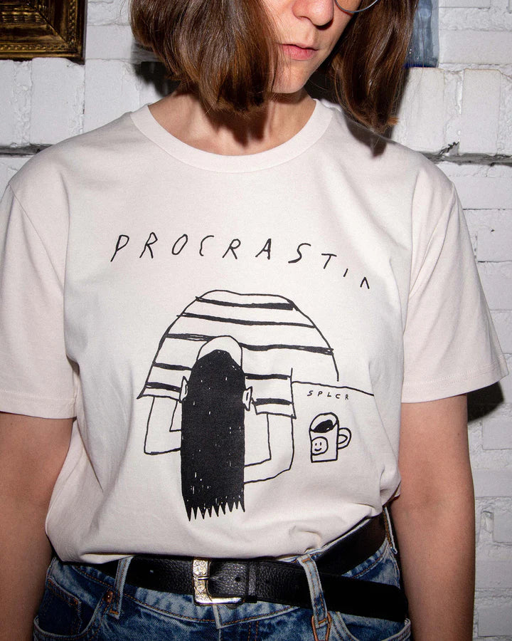 Procrastination T-Shirt by Sepulcro