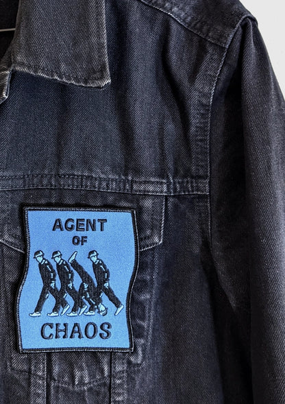 Agent of Chaos Blue Patch by Badaboöm Studio