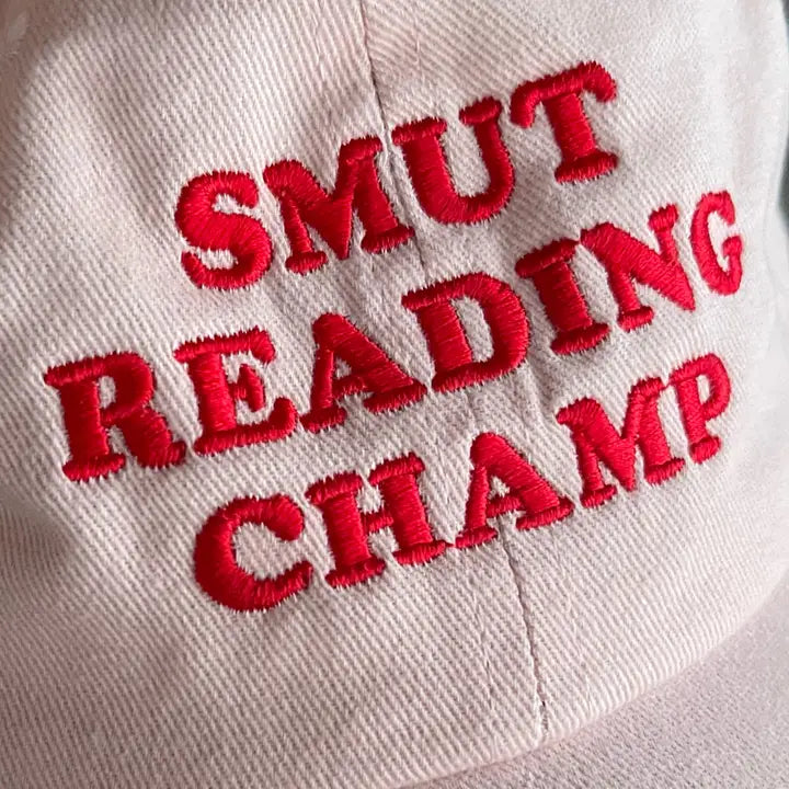 Smut Reading Champ Baseball Cap by The Silver Spider