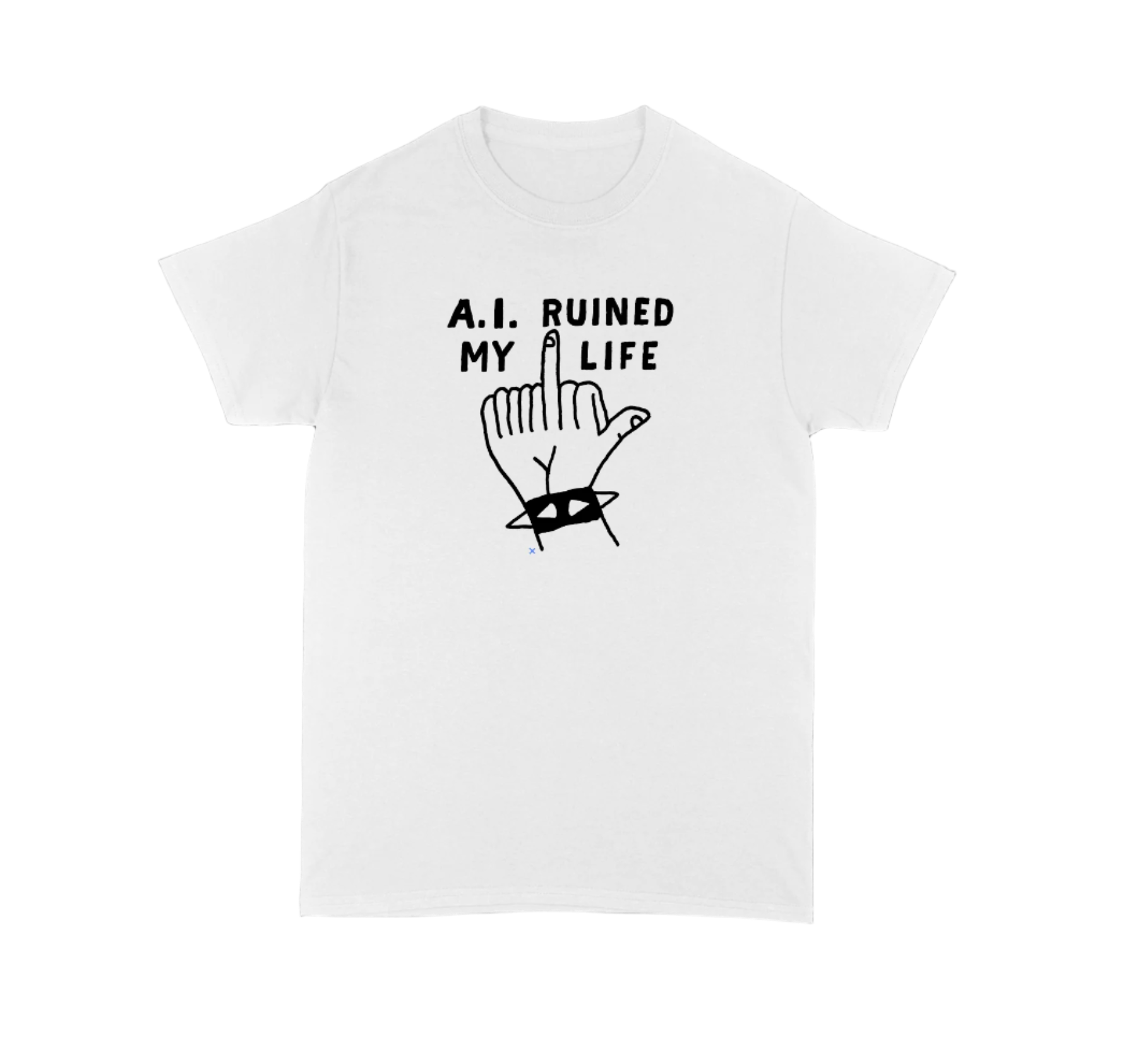 A.I. White T-Shirt by Sepulcro