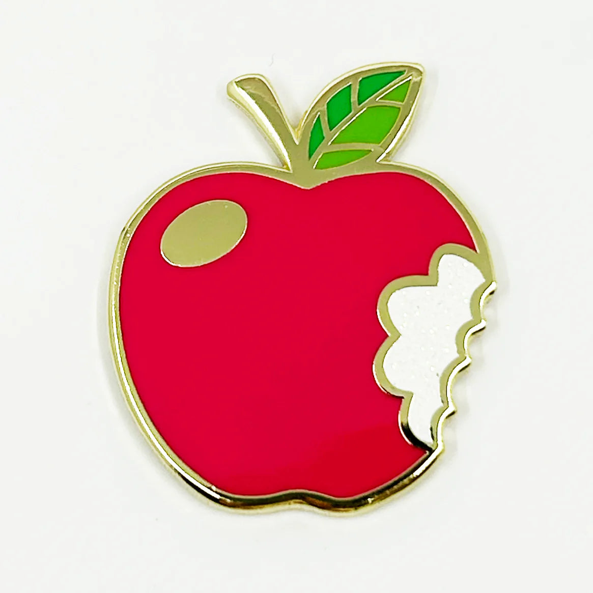 Apple Pin by Strike Gently Co