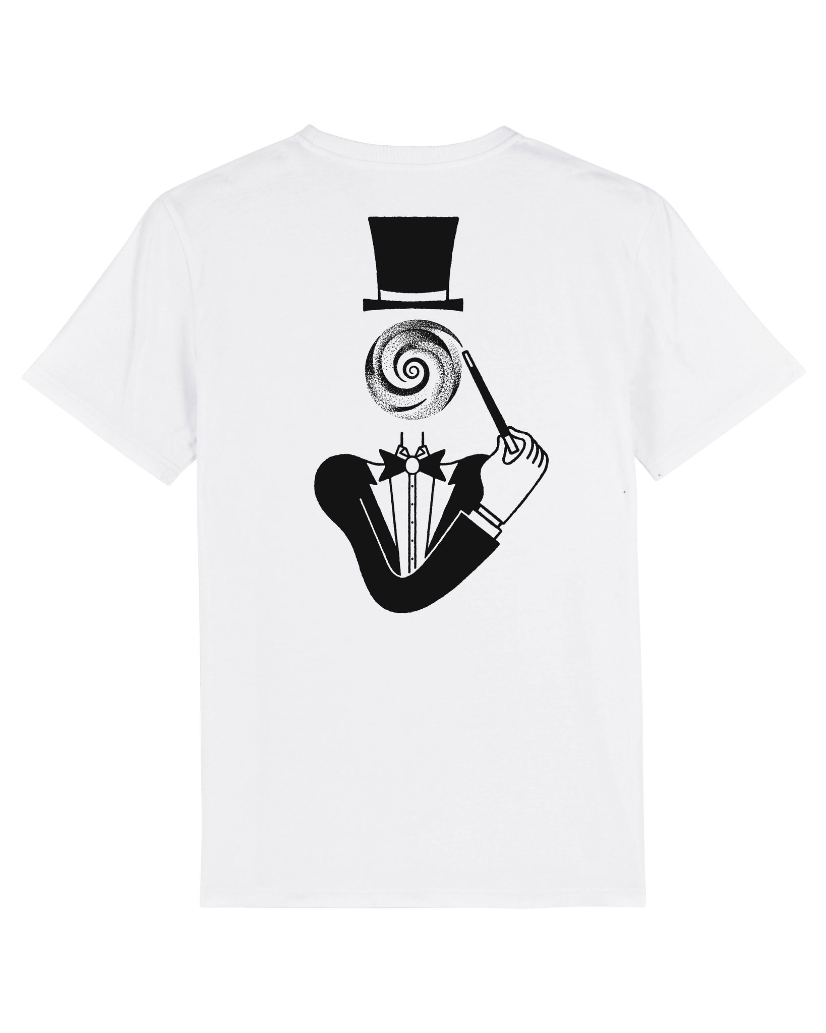 HYPNOTIC FACE White TEE by LAN TRUONG x FS