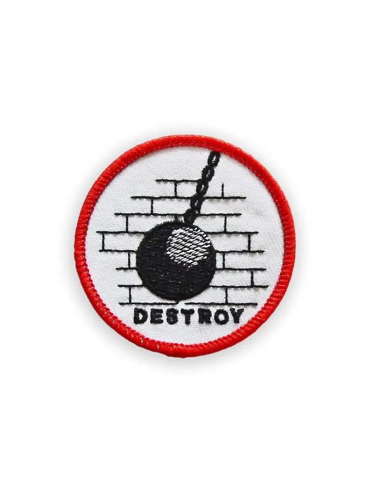 Destroy Patch by Hungry Ghost Press