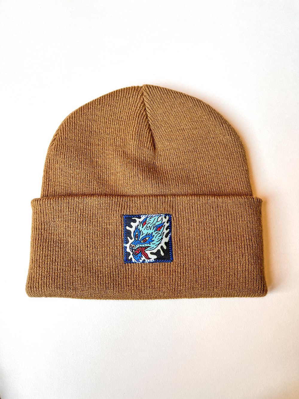 Camel Wolf Beanie BY FURIOUS CREATIONZ