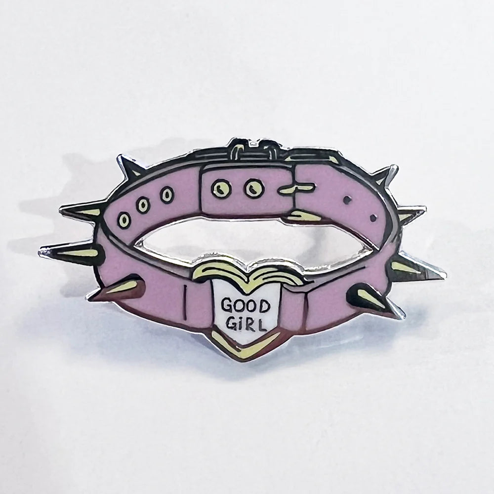 Good Girl Pin by Strike Gently co.