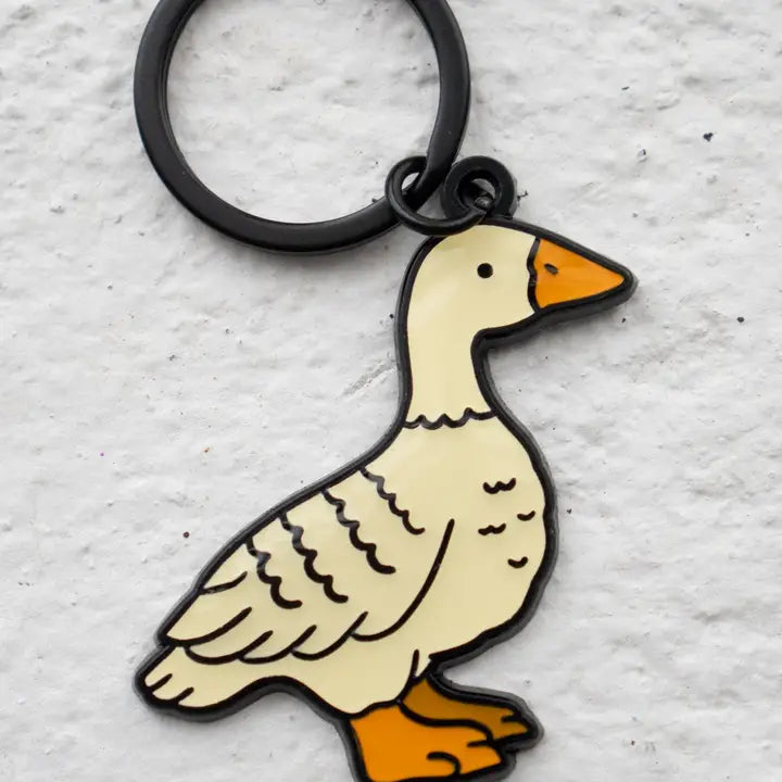 Fowl Duck Keychain by Stay Home Club