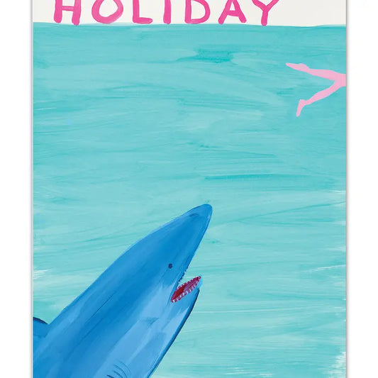 Holiday Postcard by David Shrigley