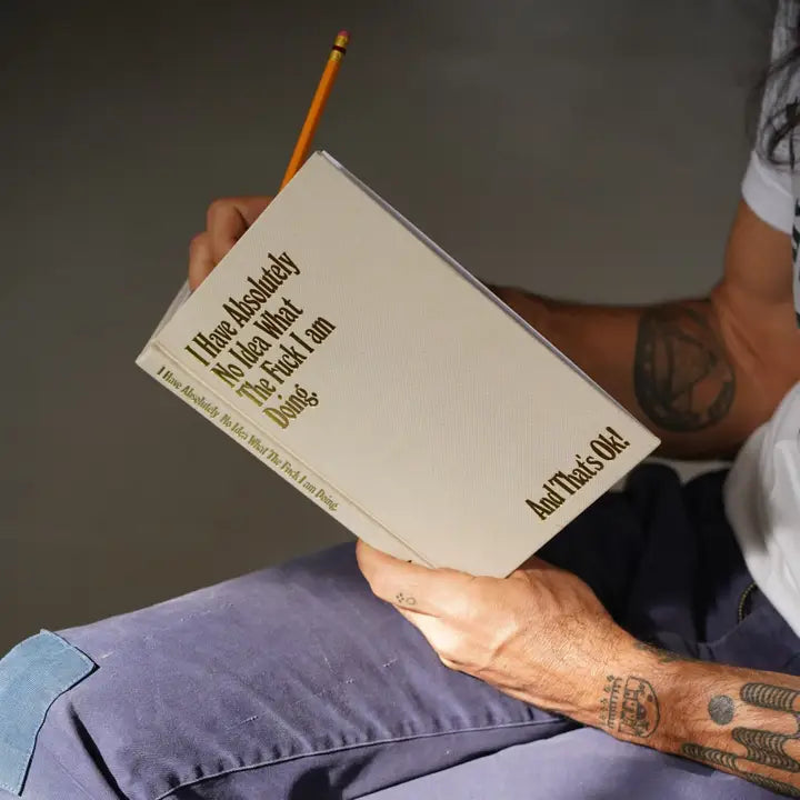 No Idea Linen Bound Journal by Real Fun, Wow!