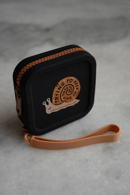 Trying Zipper Coin Pouch by Stay Home Club