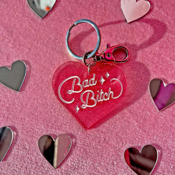 Bad Bitch Keyring by A Shop Of things