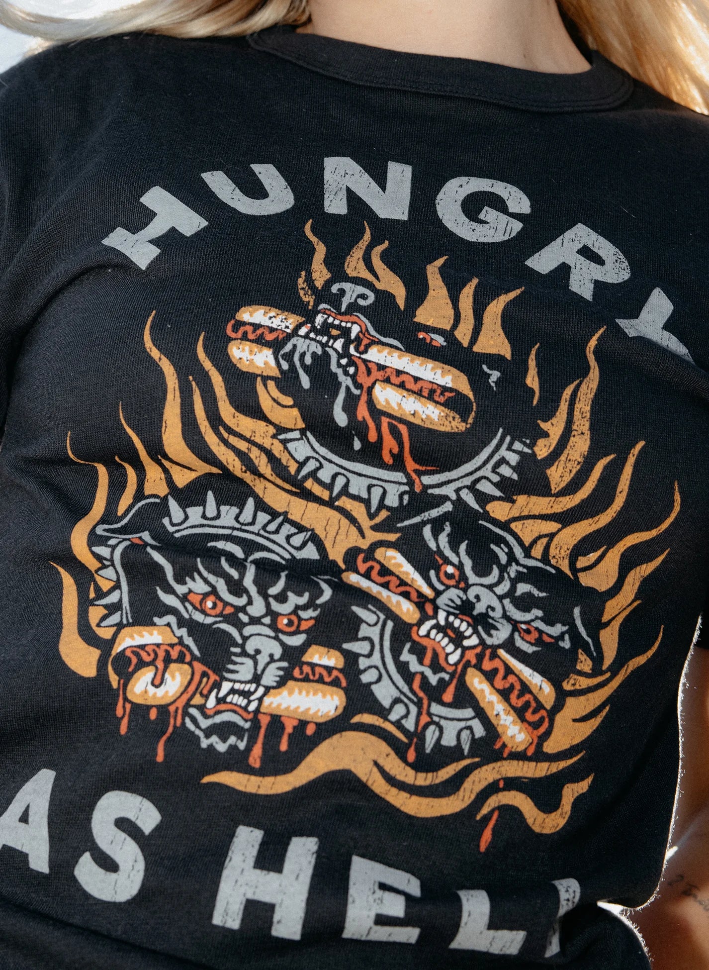 Hungry as Hell Tee by Pyknic