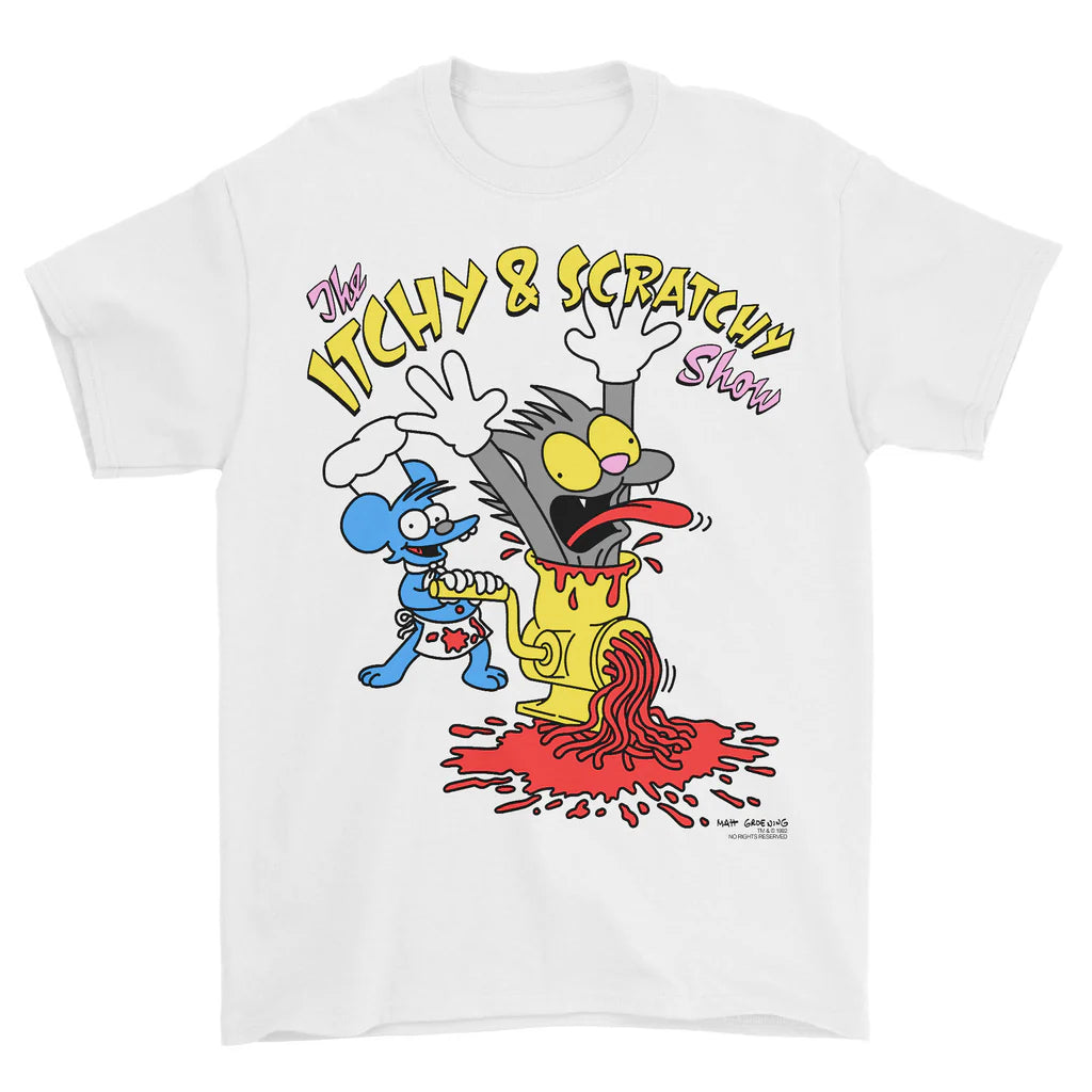 Grinder White Tee by Damn Pet Shop