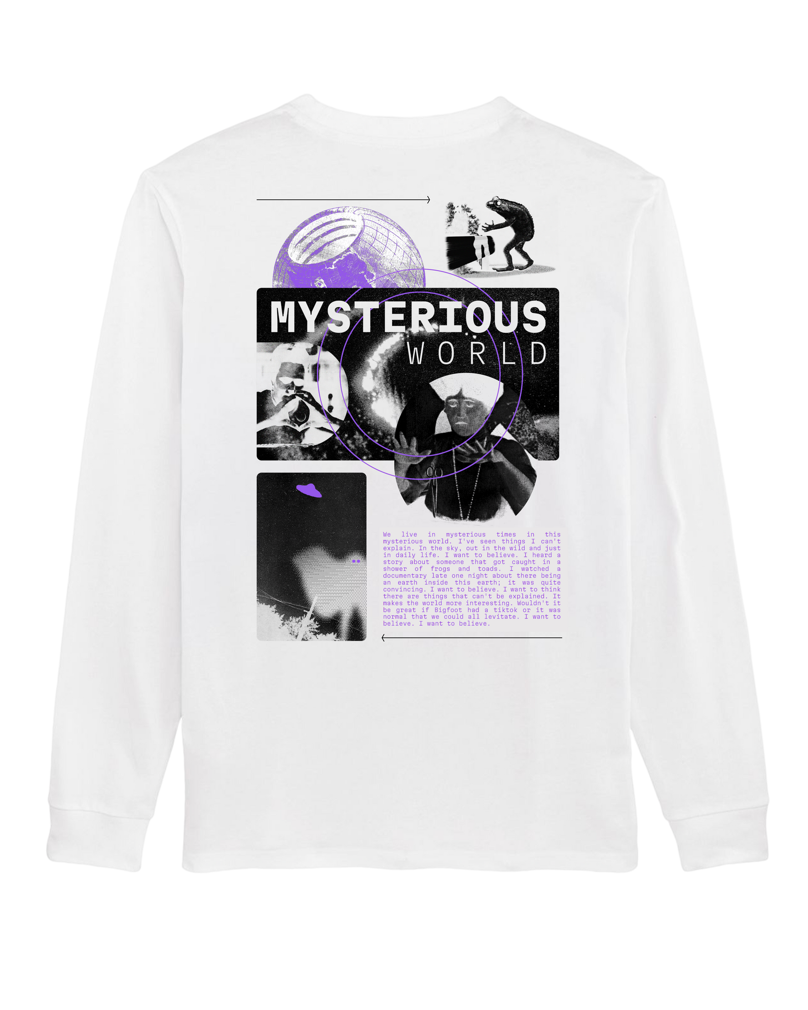 Mysterious World White Long Sleeve