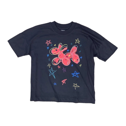 BALLOON Skater style Black Tee by Pootonmynoot