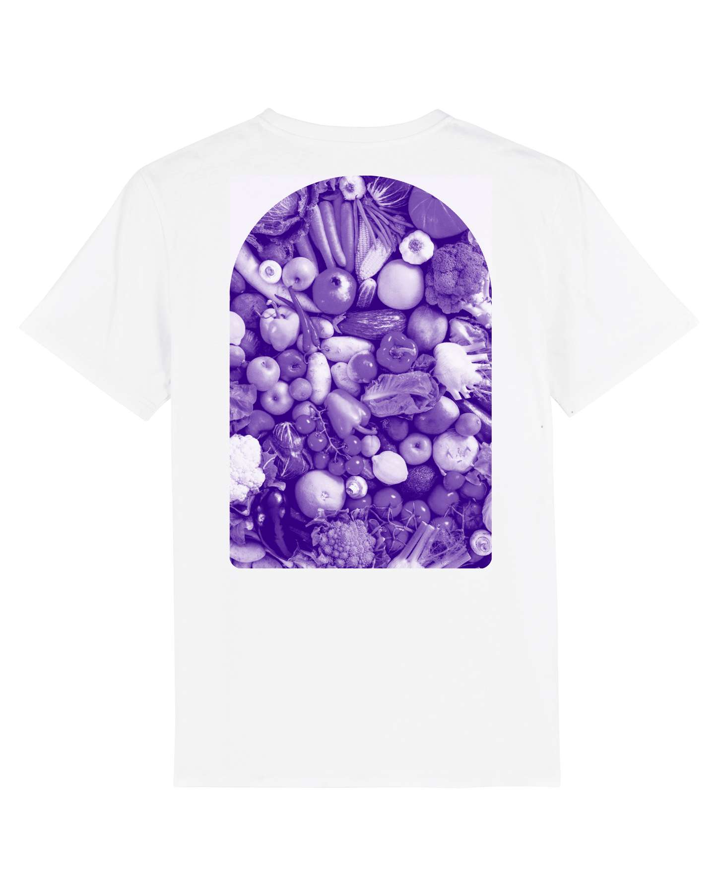 Eat Your Vegetables White TEE by Family Store