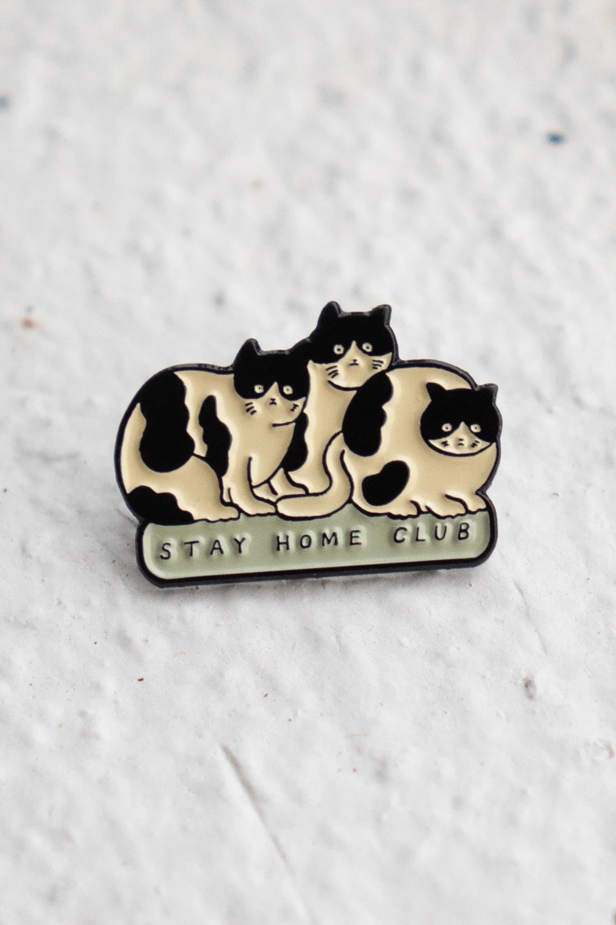 Tuxedo Cats Pin by Stay Home Club
