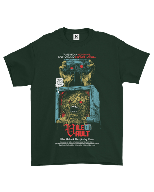 VILE Forest Green Tee by Mike McCabe