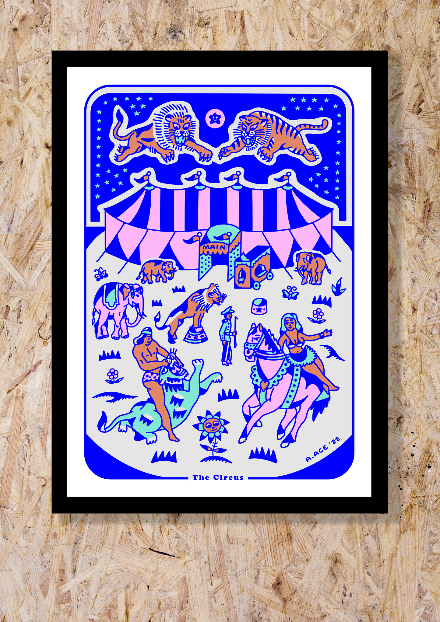 The Circus Print by Adam Ace X Family Store
