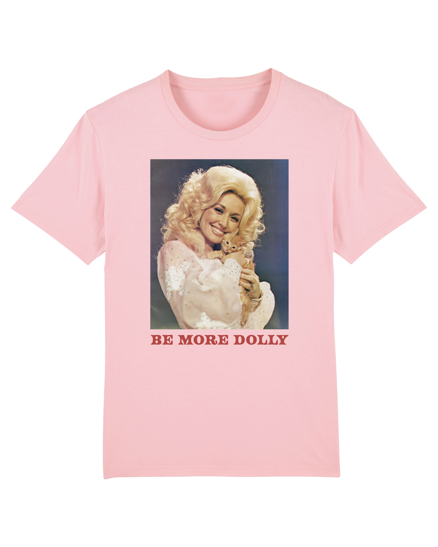 BE MORE DOLLY PINK TEE BY BRANDT