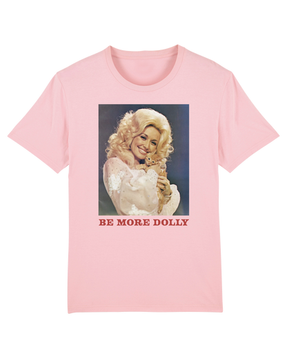 BE MORE DOLLY PINK TEE BY BRANDT