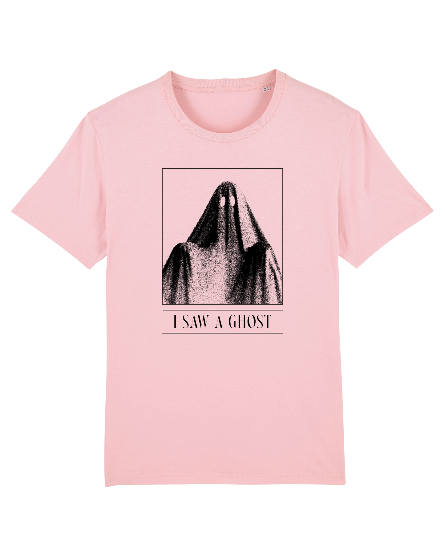 I Saw A Ghost Pink Tee by Family Store