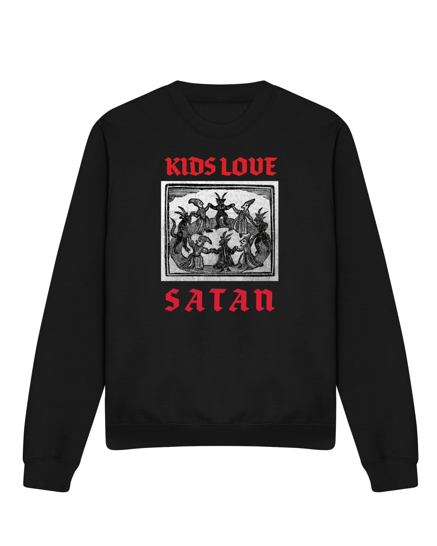 Kids Love Satan Sweatshirt by Family Storef