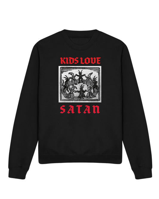 Kids Love Satan Sweatshirt by Family Store