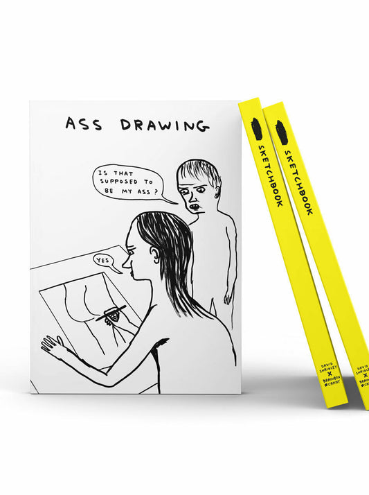 Ass Drawing Sketchbook by David Shrigley