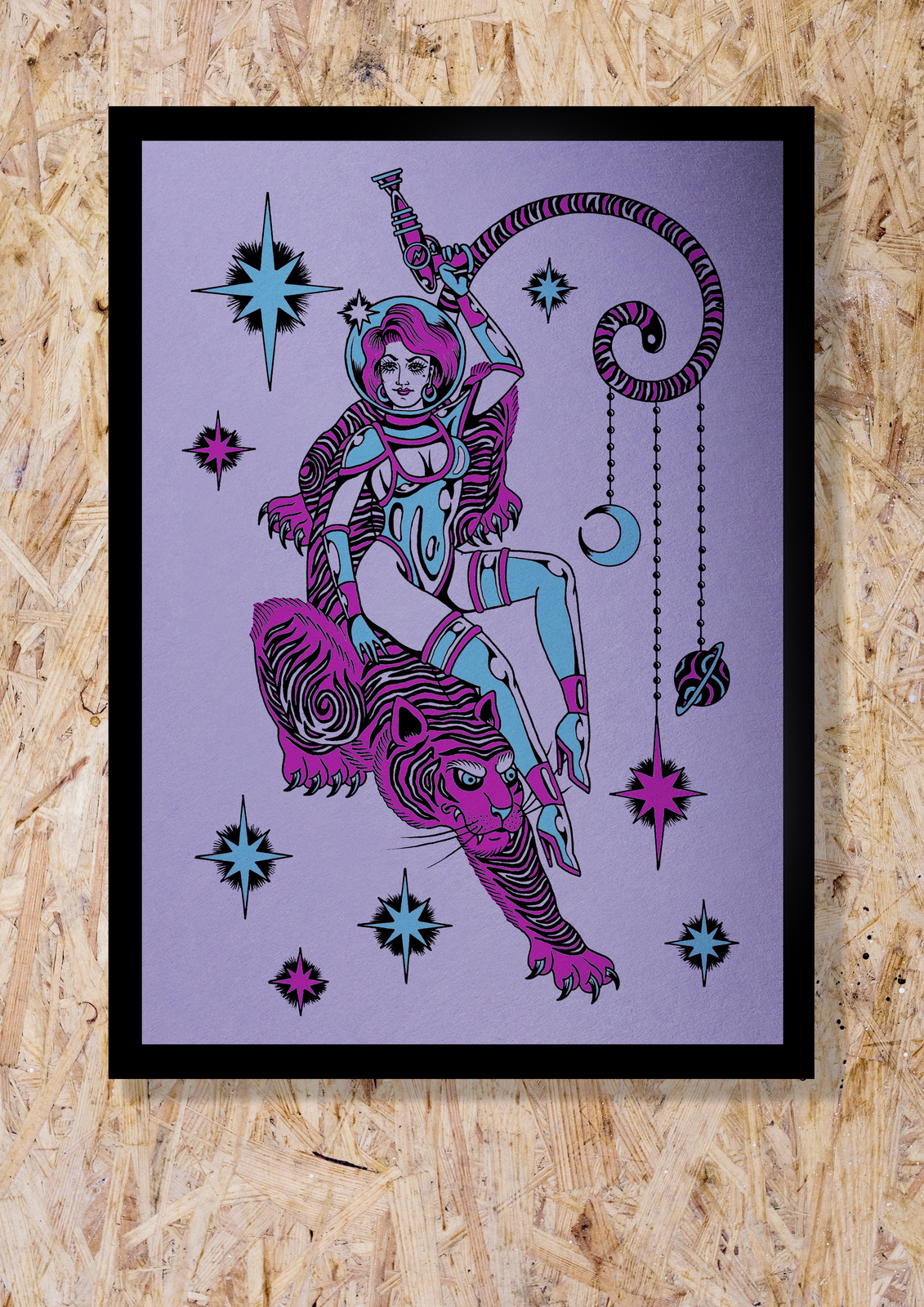 Space Girl Print by Rose Whittaker X Family Store