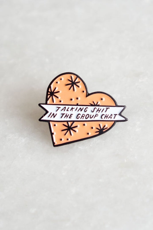 Group Chat Pin by Stay Home Club