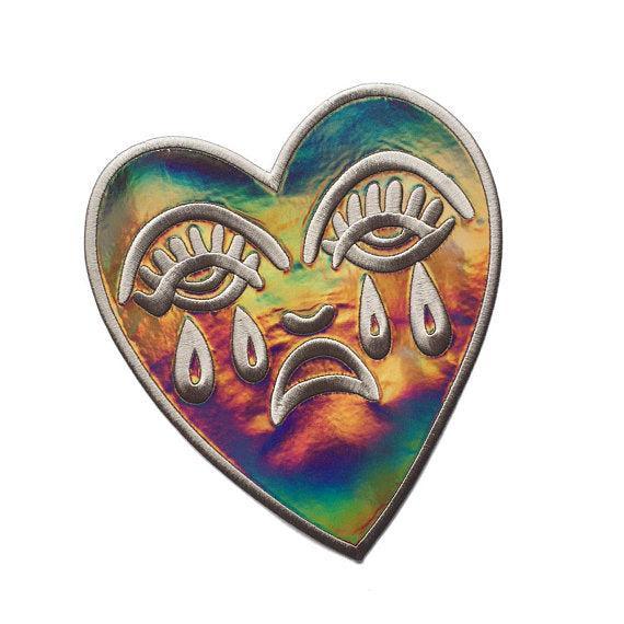 Crying Heart Patch by Cousins Collective