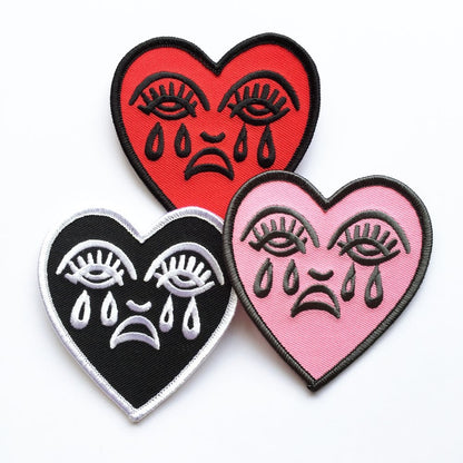 Crying Heart Patch by cousins collective - Family Store