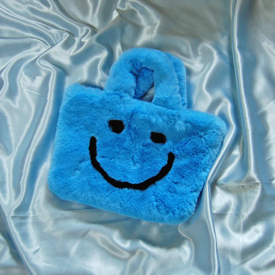 Smiley Purse- Blue :) Bag by A Shop Of things