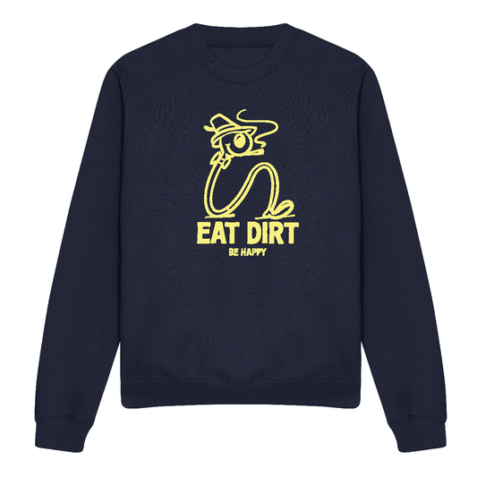 Dirt Navy Sweat by Family Store