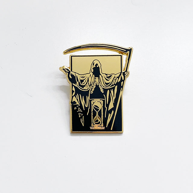Gold Reaper Pin by Strike Gently Co.