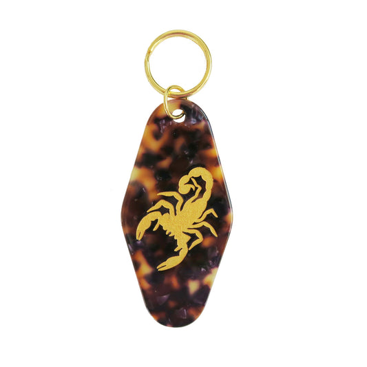 Scorpion Motel Keytag by Cousins Collective